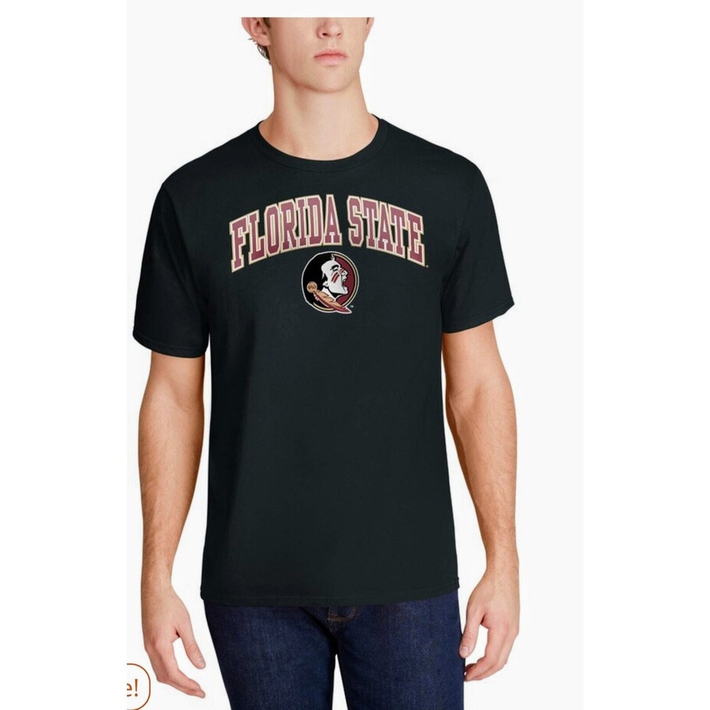 Fanatics Florida State Seminoles‎ Men's Black T-Shirt Size 5XL Short Sleeve